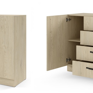 komoda 155 ,5 duża szeroka Braga 06M szafka pojemna szuflady półki