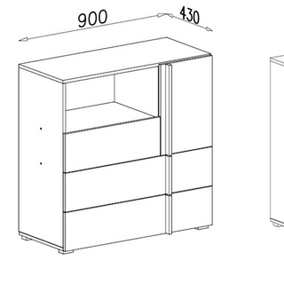 zestaw młodzieżowy Remo 1 biurko łóżko komoda regał dla ucznia dzieci