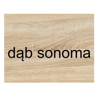 szafka 50 wąska mała Caro 09 komoda na buty sonoma