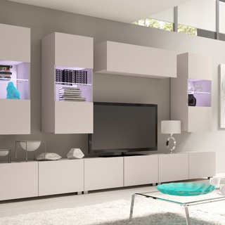 szafka 100 rtv wisząca stojąca Calabrini 11 stolik telewizyjny w połysku