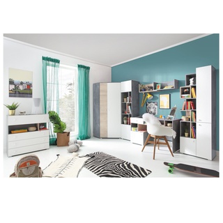 półka 110 wisząca Sigma 14 prosta na ścianę do pokoju sypialni