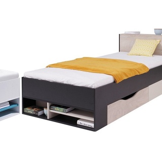 zestaw duży młodzieżowy Planet 4 łóżko szafa narożna biurko regał