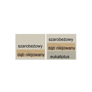 regał 80 z szufladmi półkami drzwiami Yuki 03 duży słupek zamykany