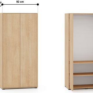 szafa 92 ubraniowa Reynos 01  do pokoju salonu sypialni korytarza