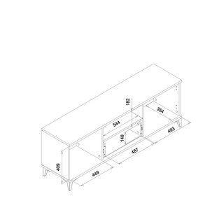 Szafka RTV Snobi SB1