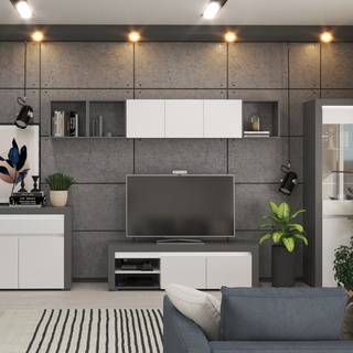 półka 40 mała wisząca Teen TEP-2C kostka kwadrat