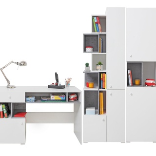 regał 45 zamykany Sigma 05 słupek wysoki wąski do pokoju sypialni