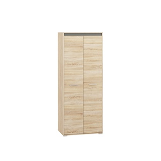 szafa 80 ubraniowa Avo 02 dwudrzwiowa garderoba z półką drążkiem