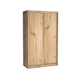 szafa 143 przesuwna wysoka Karol z szufladami półkami biała kaszmir