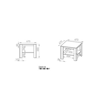 Stolik Avo 18