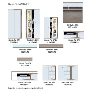 Stolik RTV Santa Fe SF4a