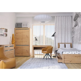 zestaw Arizona 4 biurko komoda łóżko szafa do pokoju młodzieżowego