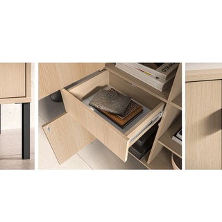 szafka 40 nocna z szufladą Barnee 05 stolik nocny do pokoju sypialni