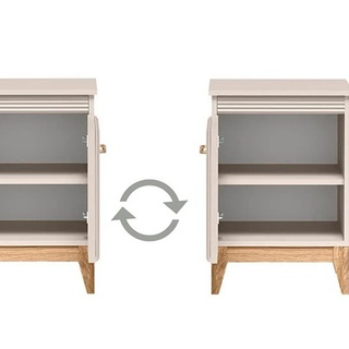 szafka 45 mała nocna Windsor 11 stolik nocny wysoki na nogach