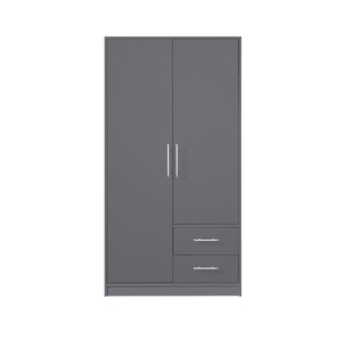 szafa 100 ubraniowa z szufladami Smart SR3 dwudrzwiowa garderoba