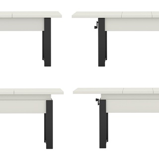 ława 120 - 157 podnoszona rozkładana Hugo ławostół składany stół