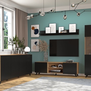 szafka 160 rtv frezowana Diverse DITV-1 komoda telewizyjna stolik pod tv
