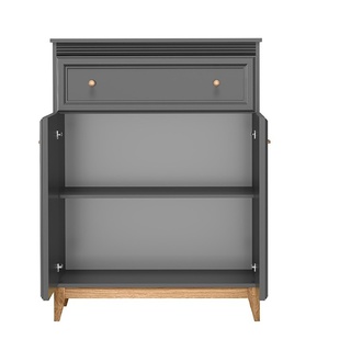 zestaw duży nowoczesny Terra 2 komoda rtv witryna do salonu pokoju