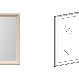 zestaw mebli eleganckich Windsor F szafka wieszak lustro do korytarza