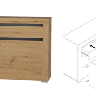 komoda 152 trzydrzwiowa Arizona RRK-1 duża szafka do pokoju sypialni