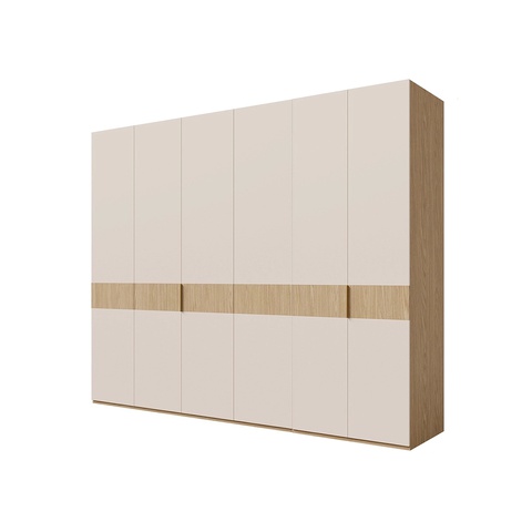 Szafa 270 zestaw szaf SORENO B wysoka szeroka garderoba do sypialni