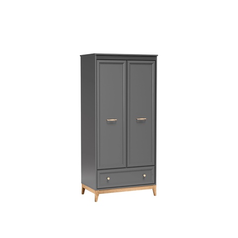 Szafa 92 ubraniowa nowoczesna TERRA 10 elegancka z szufladą nogami