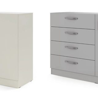 zestaw Braga Z10M duża wysoka szafa komoda do sypialni pokoju korytarza