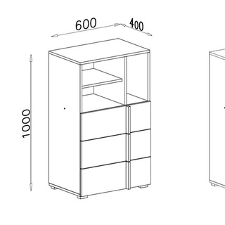 zestaw meblościanka Remo 3 z biurkiem i łóżkiem dla młodzieżowy