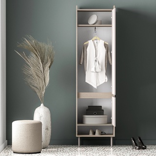 szafa 54 mała Voco 01 ubraniowa wąska do przedpokoju korytarza