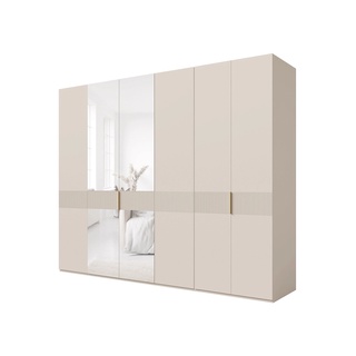 szafa 270 duża z lustrem Soreno B wysoka nowoczesna garderoba zestaw