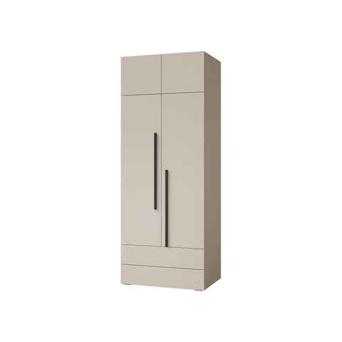 Szafa 90 wysoka z nadstawką LORIN 02 / 18 ubraniowa dwudrzwiowa