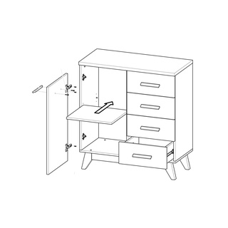 Komoda Sven SV8