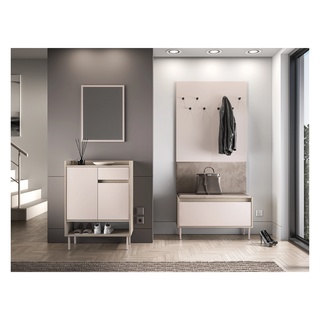 wieszak 90 na okrycia Voco 07 panel z wieszakami na ścianę korytarza