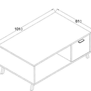 zestaw mebli nowoczesnych na nóżkach John 3 komplet loft komoda witryna szafka rtv ława dąb lefkas czarny do salonu pokoju
