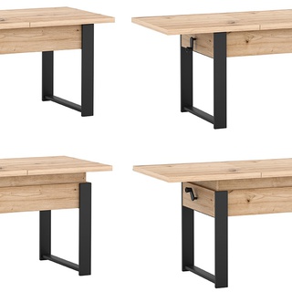 ława 120 - 157 podnoszona rozkładana Hugo ławostół składany stół