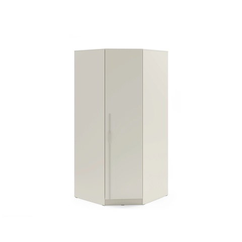 Szafa 95 narożna ubraniowa BRAGA 04 z półkami drążkami rogowa