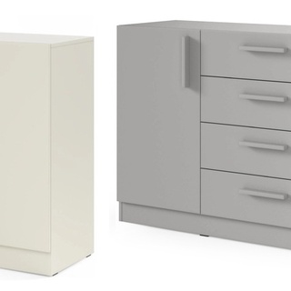 zestaw mebli Braga Z7 komoda szafa z nadstawką do pokoju sypialni