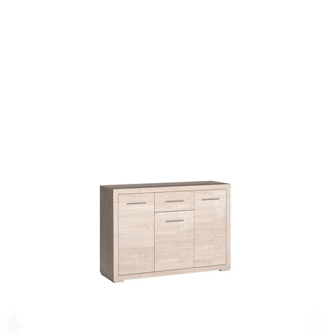 Komoda 127 ,5 trzydrzwiowa VEGAS 06 z szufladą duża szafka do pokoju