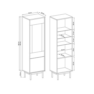 Witryna Basic BWT54