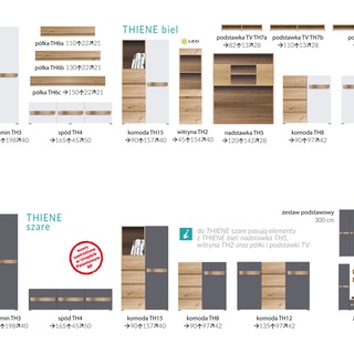 Komoda Thiene TH8