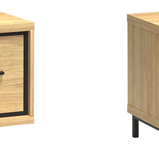 zestaw nowoczesny Mediolan D łóżko z pojemnikiem szafka nocna szafa