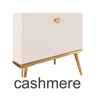 zestaw mały Selgin 4 na złotych nogach cashmere do pokoju salonu