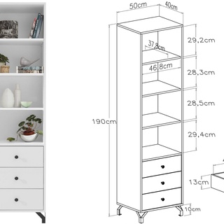 zestaw meblościanka nowoczesna Bergen B witryna komoda rtv regał