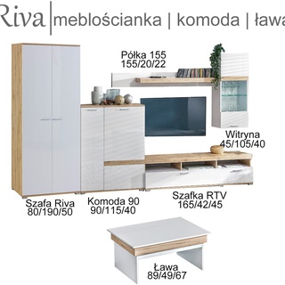 Ława rozsuwana Riva 06