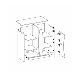 Komoda Tenus TK4D