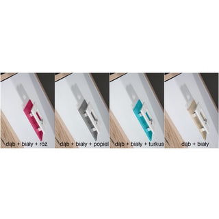 półka 120 wisząca szafka Nico 12 nad biurko komodę łóżko do pokoju