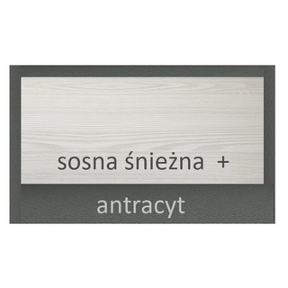 zestaw Hyga 1 szafka z siedziskiem wieszaki do przedpokoju korytarza