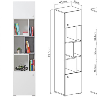 zestaw nowoczesny Sigma A młodzieżowe biurko narożna szafa łóżko