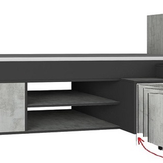 łóżko 90x200 nowoczesne Nano 13 L/P młodzieżowe dzieci pojedyncze