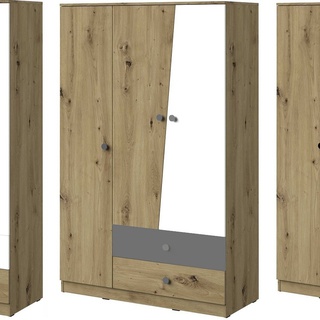 zestaw mebli Nero 2 łóżko składane komoda szafa do pokoju sypialni